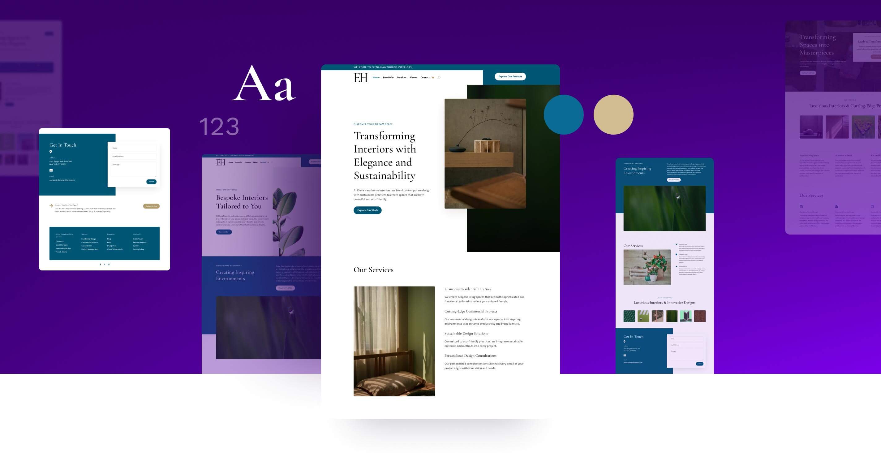 Divi Quick Sites Example 1